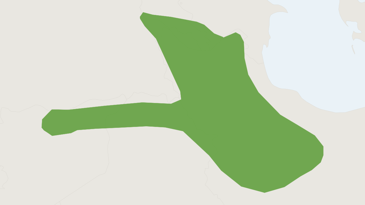 Range map of the Vinogradov's Jird (Meriones vinogradovi)