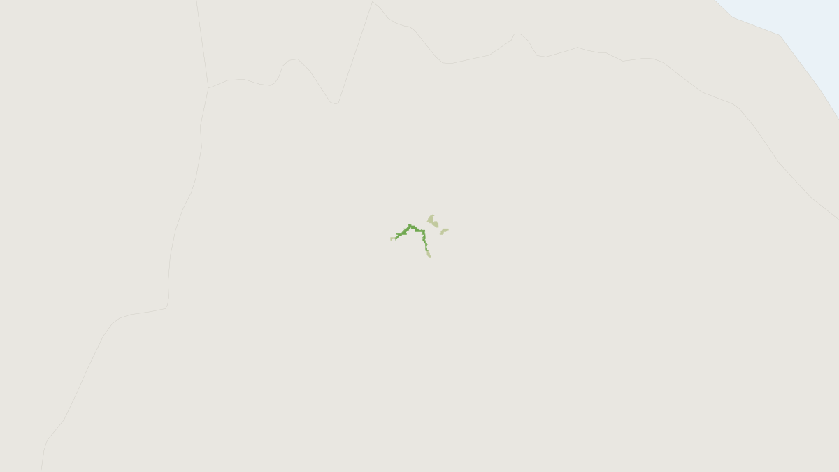 Range map of the Walia Ibex (Capra walie) covering Ethiopia