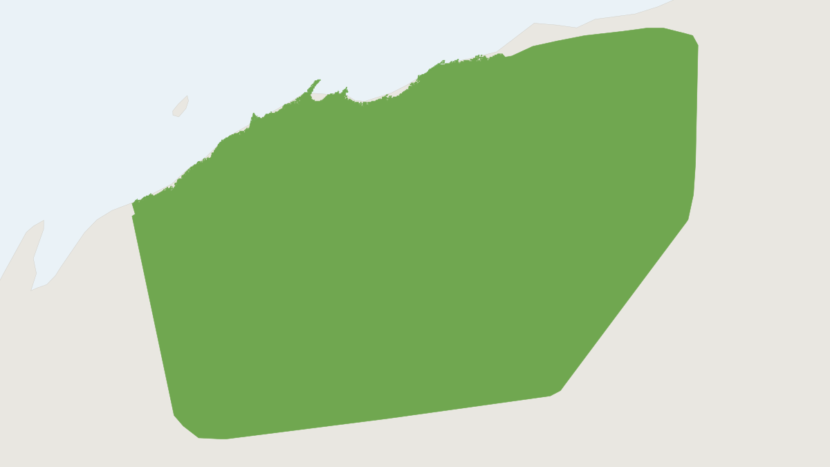Range map of the Western Pebble Mouse (Pseudomys chapmani)
