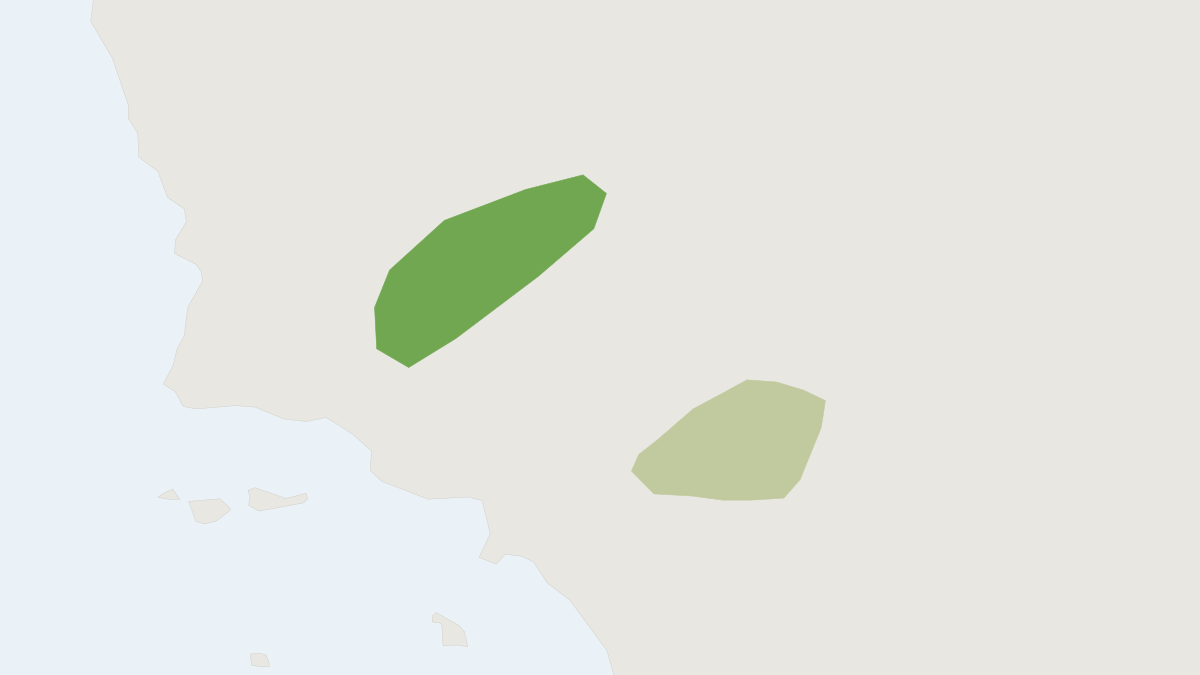 Range map of the White-eared Pocket Mouse (Perognathus alticola)