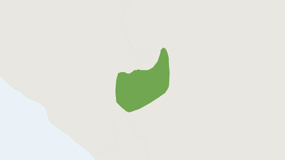 Range map of the White-toothed Tuco-tuco (Ctenomys leucodon)