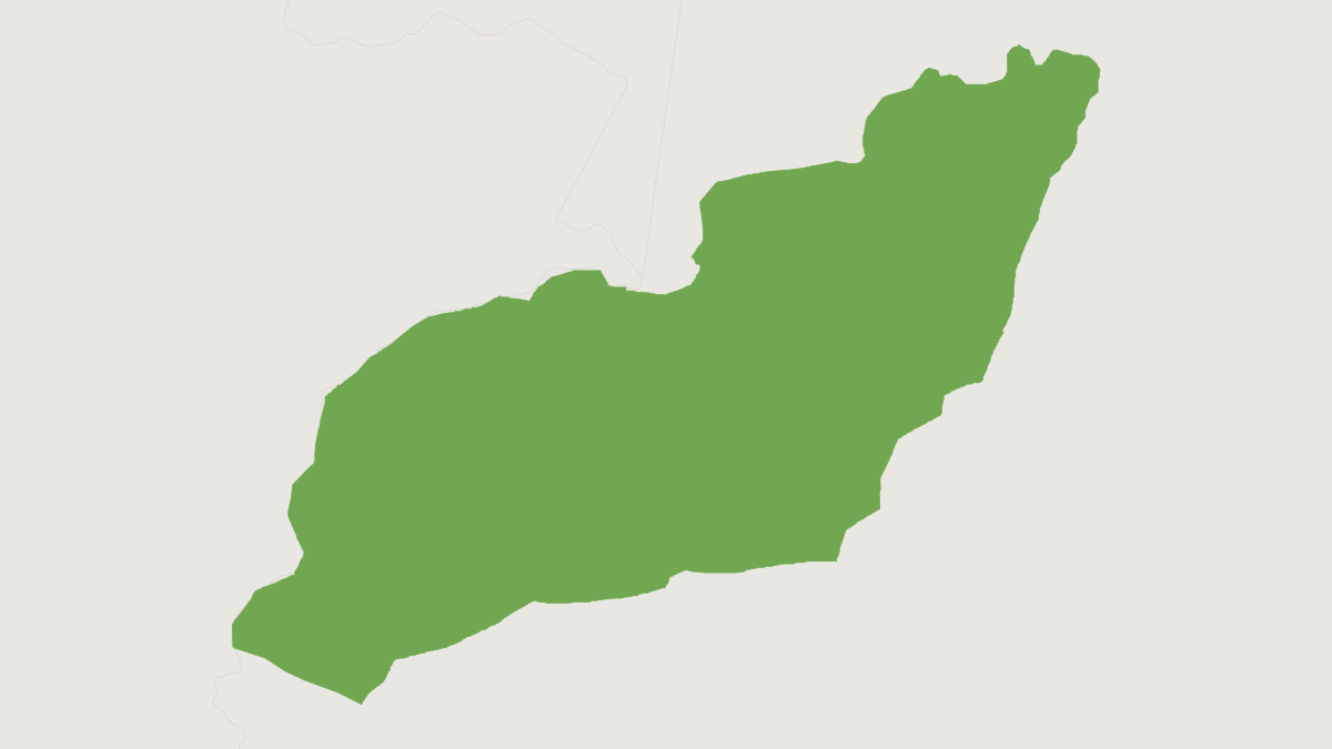 Range map of the Widow Monkey (Cheracebus regulus)