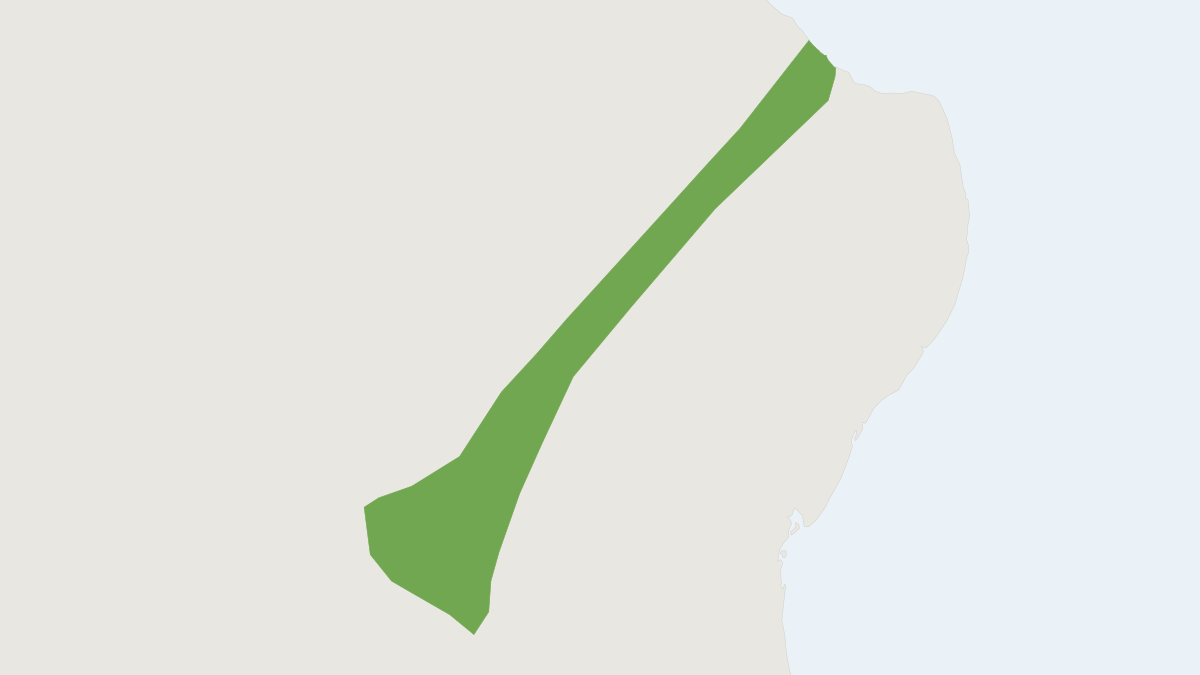 Range map of the Wiedomys cerradensis (Wiedomys cerradensis)