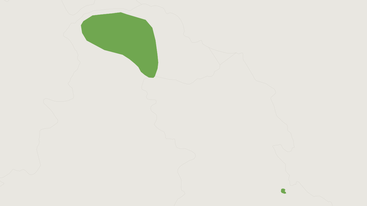 Range map of the Woolly Flying Squirrel (Eupetaurus cinereus)