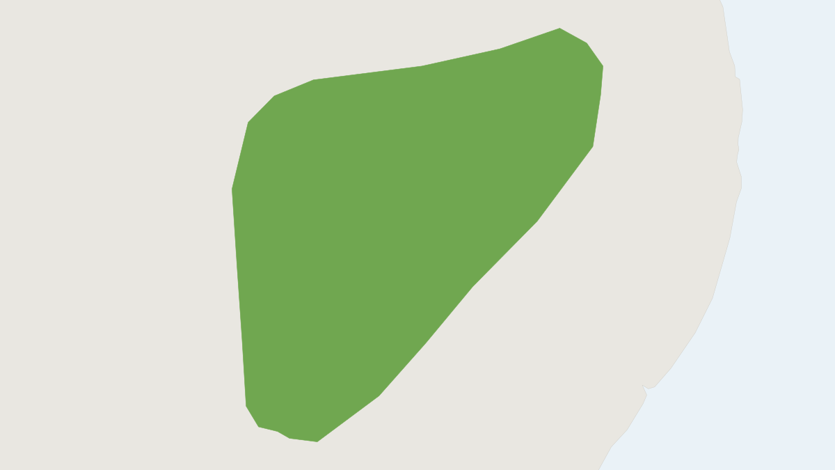 Range map of the Xeronycteris vieirai (Xeronycteris vieirai)