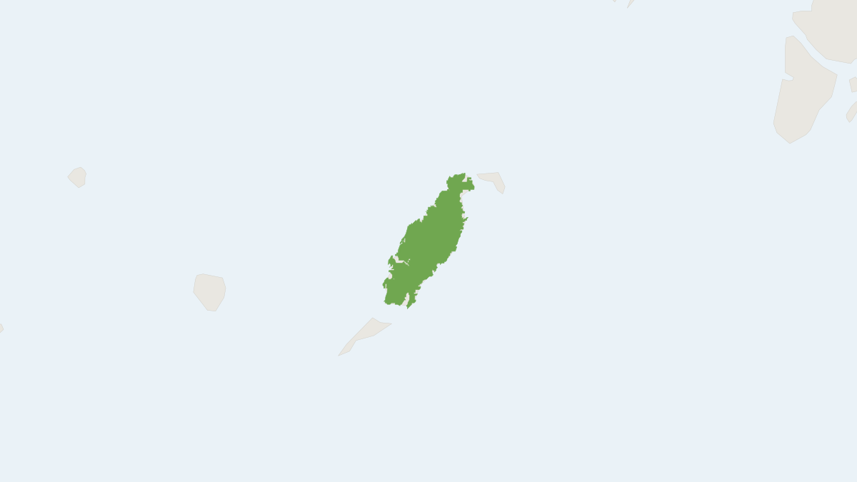 Range map of the Yamdena Island Melomys (Melomys cooperae)