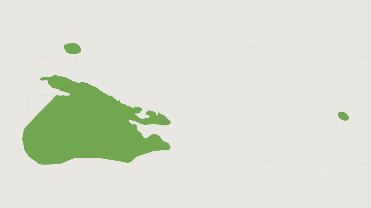Range map of the Yellow Steppe Lemming (Eolagurus luteus)
