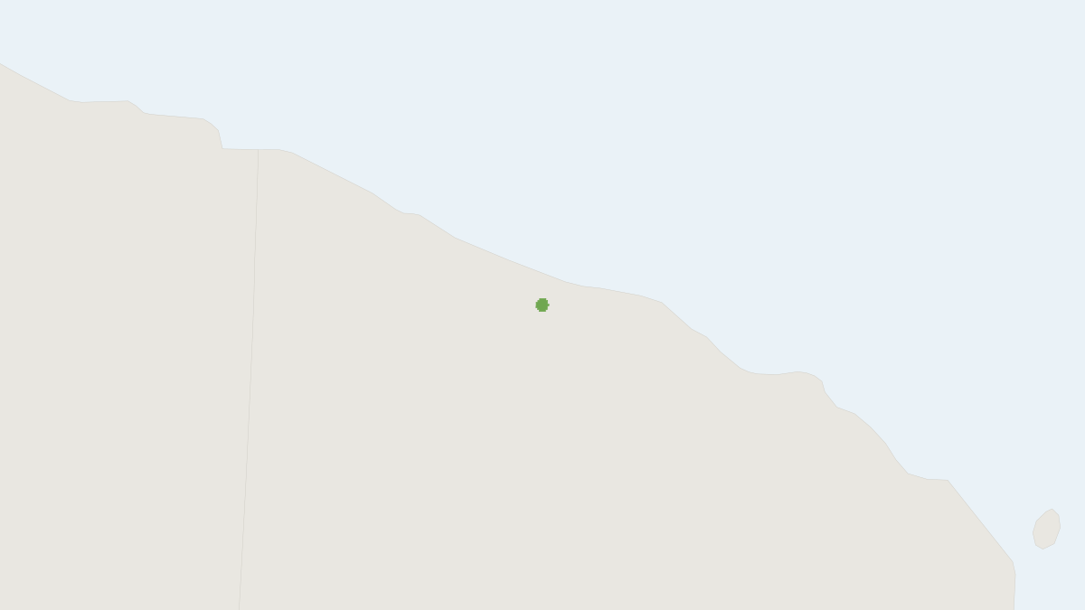 Range map of the Ziegler's Water Rat (Hydromys ziegleri)